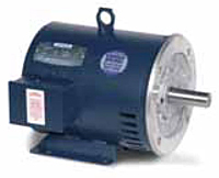 Leeson Three Phase C Face with Base Drip-Proof Motors secondary